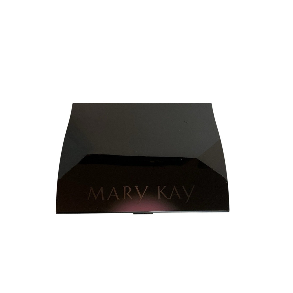 MARY‎ KAY Compact Pro w/ Mirror Black Large 018587 Retired NEW NIB